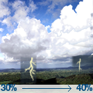Slight chance storms
