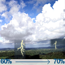 Storms likely